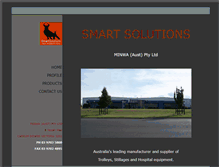 Tablet Screenshot of minwa.com.au